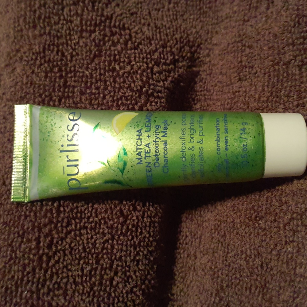Pur-lisse Matcha Green Tea+ Lemon Detoxifying Charcoal Mask 2 for $20